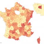 Numéros des départements Français