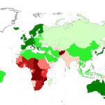 Espérance de vie par pays