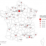 Villes de plus de 100 000 habitants en France