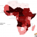 Carte mortalité infantile pays Afrique