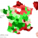 Carte des agressions, délits, crimes France