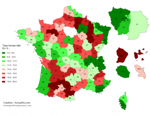 Taxe foncière sur le bâti 