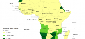 Carte des membres de l'Union Africaine