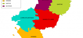 Shapefile région Pays de la Loire