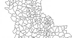 Shapefile Rhône