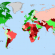 Carte de l'inflation dans le monde