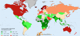 Consommation électrique par habitant en kWH