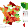 Revenu médian selon les départements en France