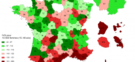 Carte interruptions volontaires de grossesse