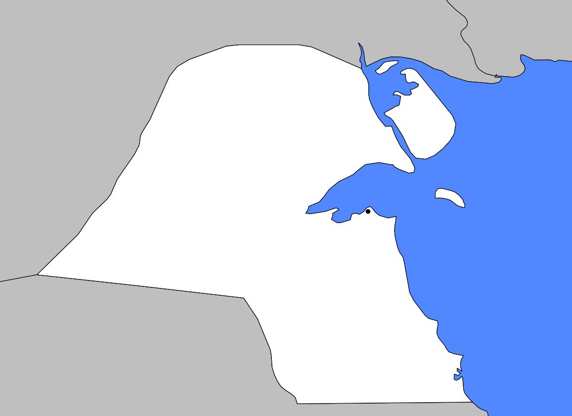 Carte Du Koweït Plusieurs Cartes Du Pays Du Moyen Orient