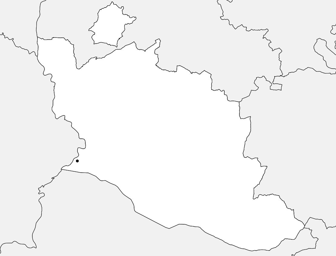 Carte vierge du Vaucluse Carte vierge du Vaucluse