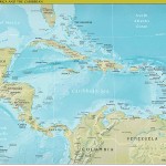 Carte de l'Amérique Centrale