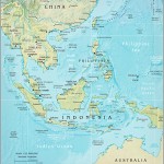 Carte du Sud Est Asiatique