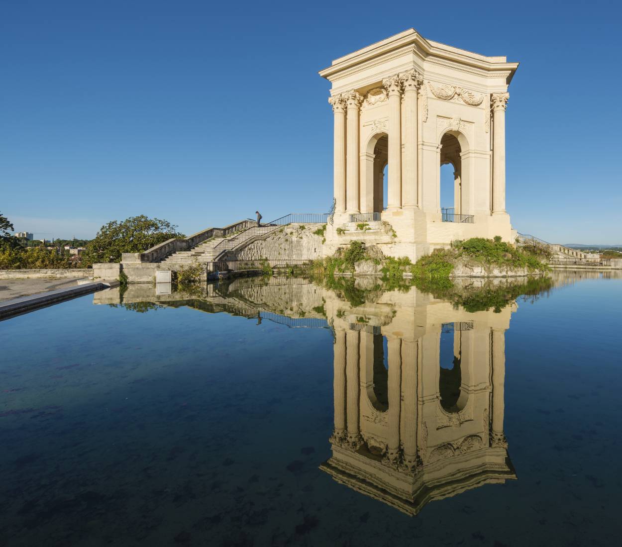 Place du Peyrou - Chateau d'eau à Montpellier Place du Peyrou - Chateau d'eau à Montpellier