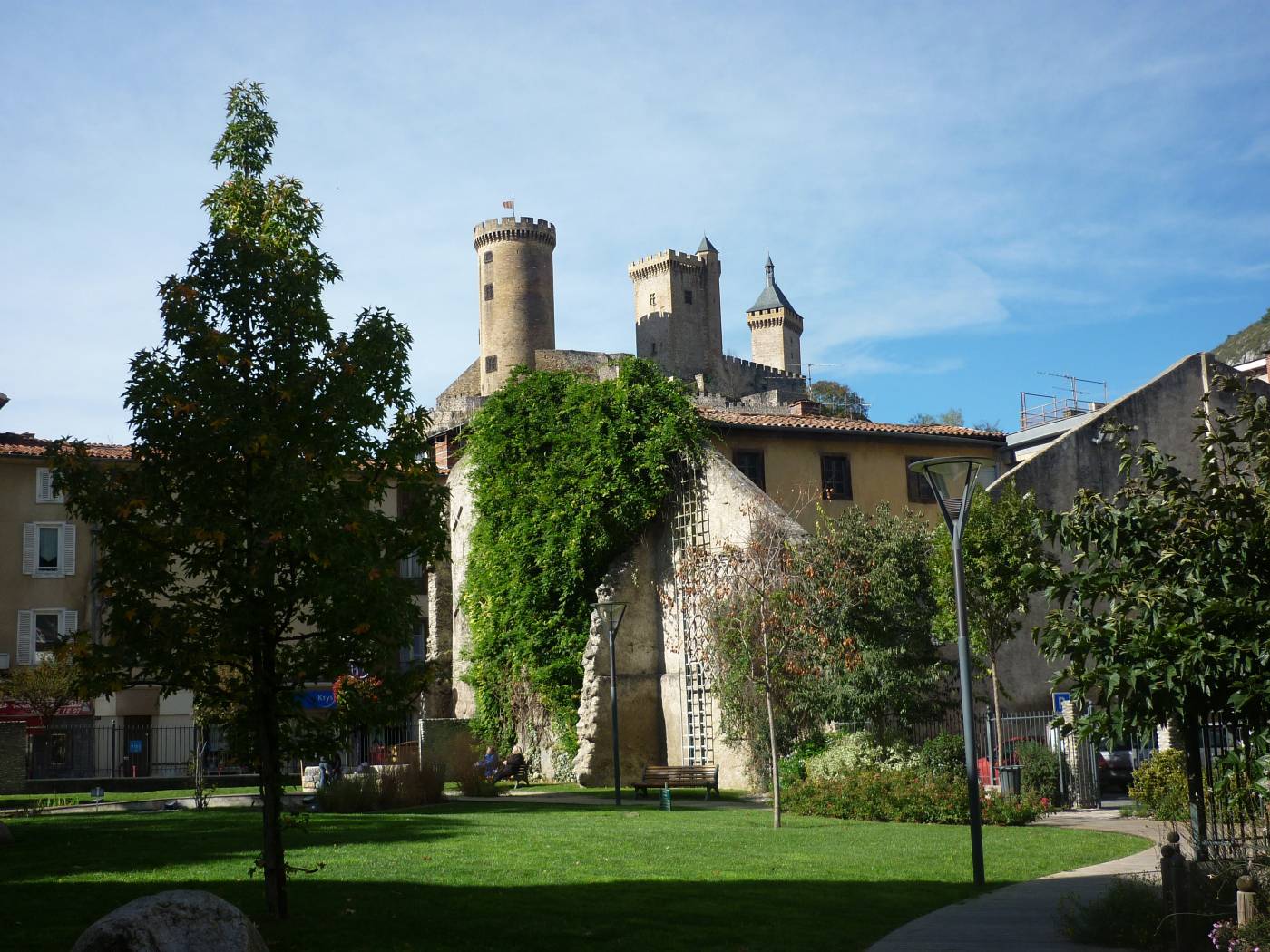 Foix - Jardin et Château Foix - Jardin et Château