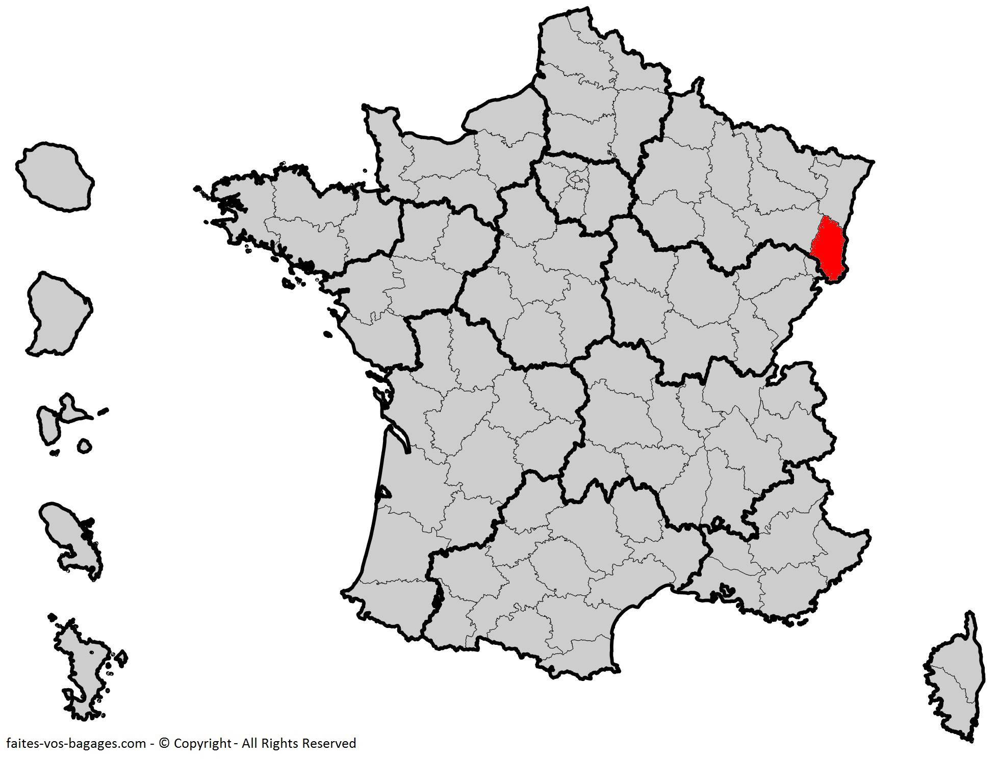 Où se trouve le Haut-Rhin en France ? Département 68 Où se trouve le Haut-Rhin en France ? Département 68