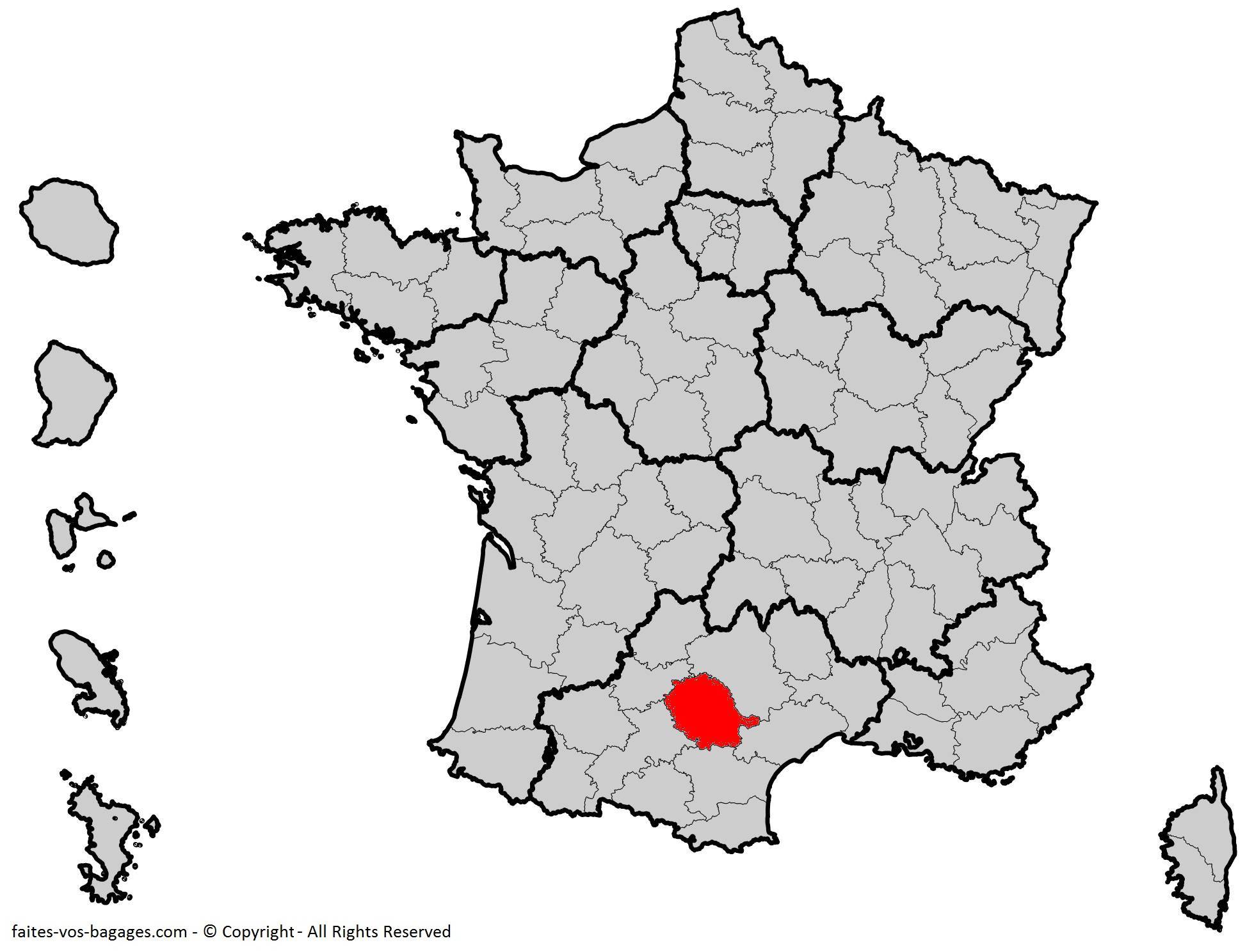 Le Tarn Carte