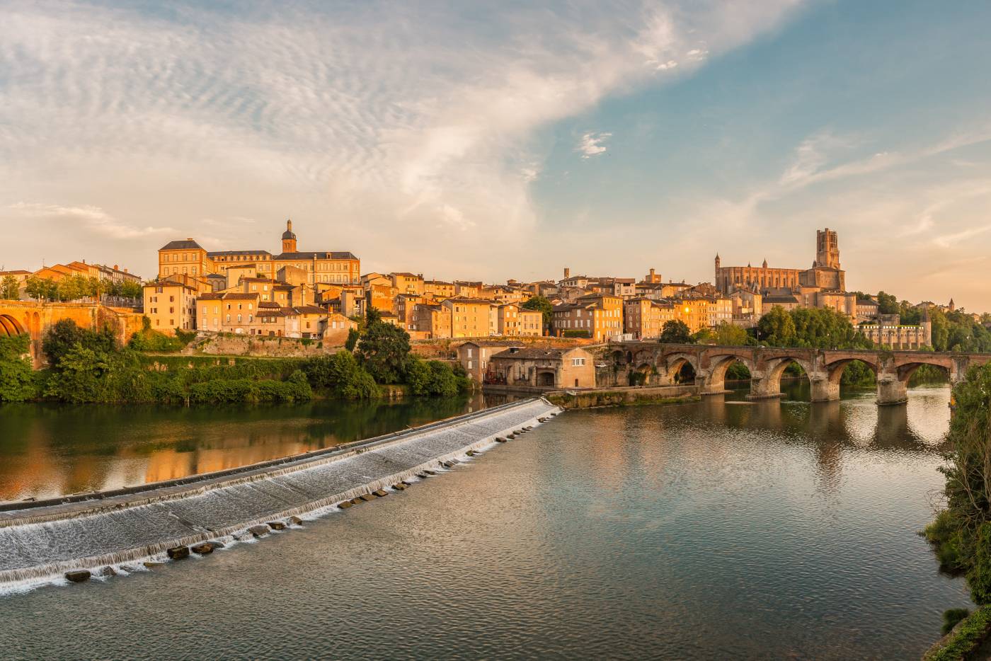 Visiter Albi - Vue sur la ville Visiter Albi - Vue sur la ville