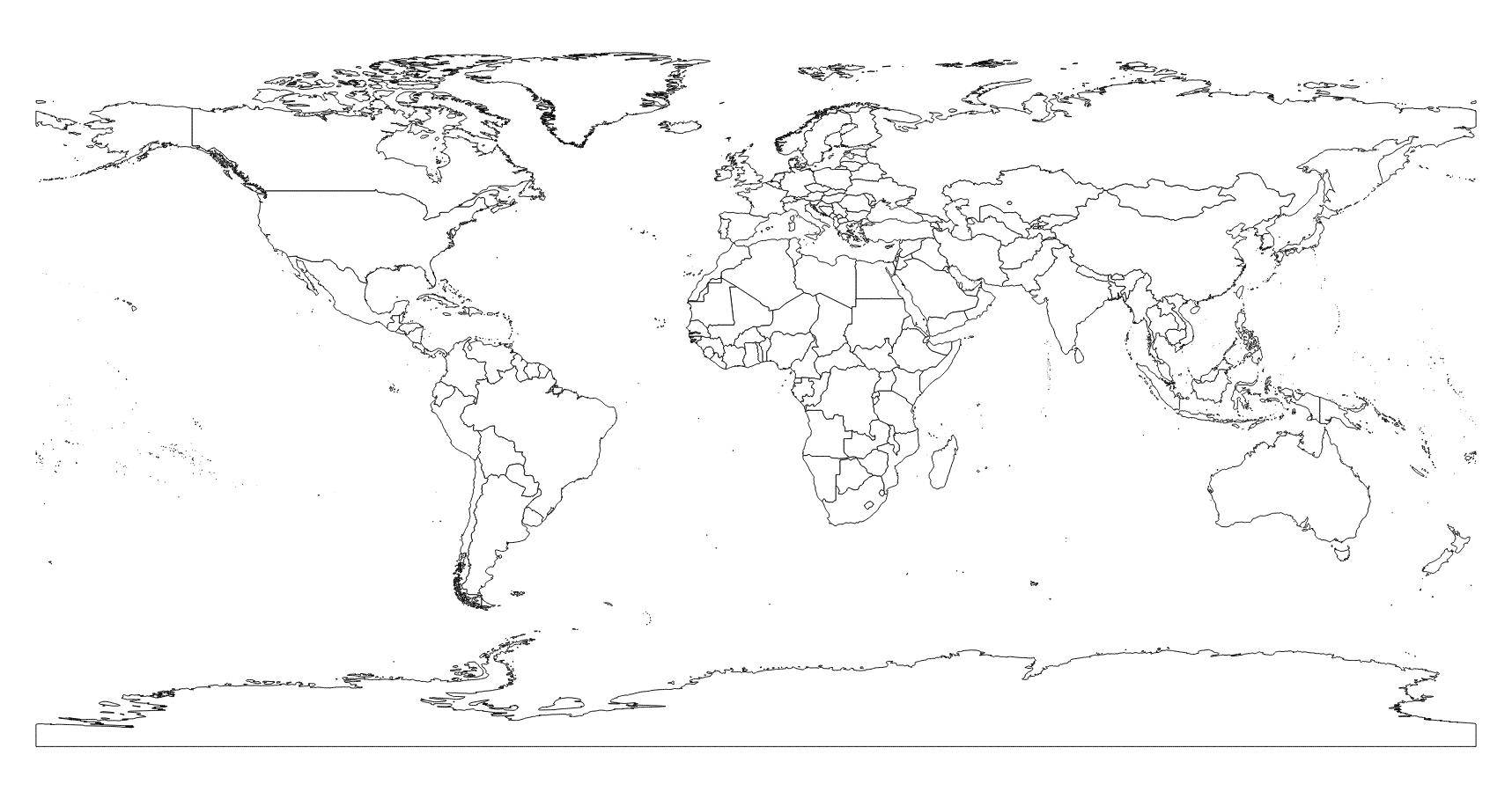 Carte Du Monde Présentation Du Monde Sous Forme De Cartograhie