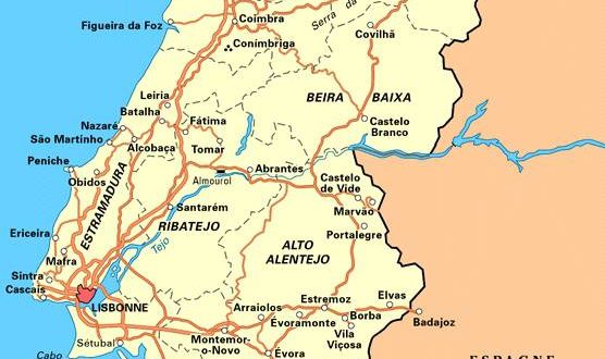 Info • portugal carte nord