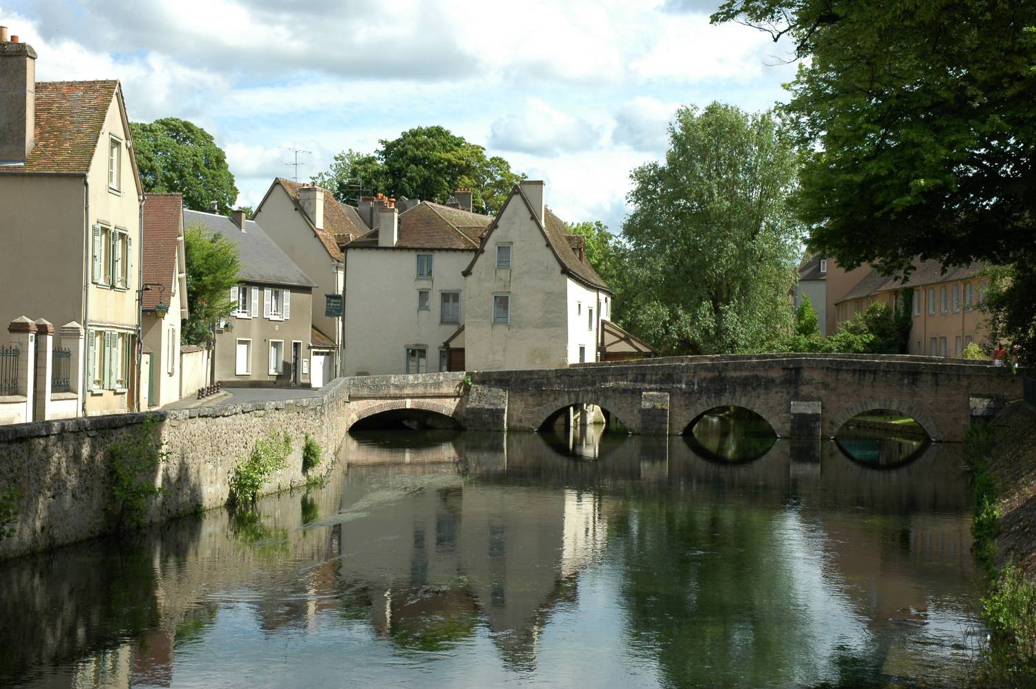 Les bords de l'Eure à Chartres Les bords de l'Eure à Chartres
