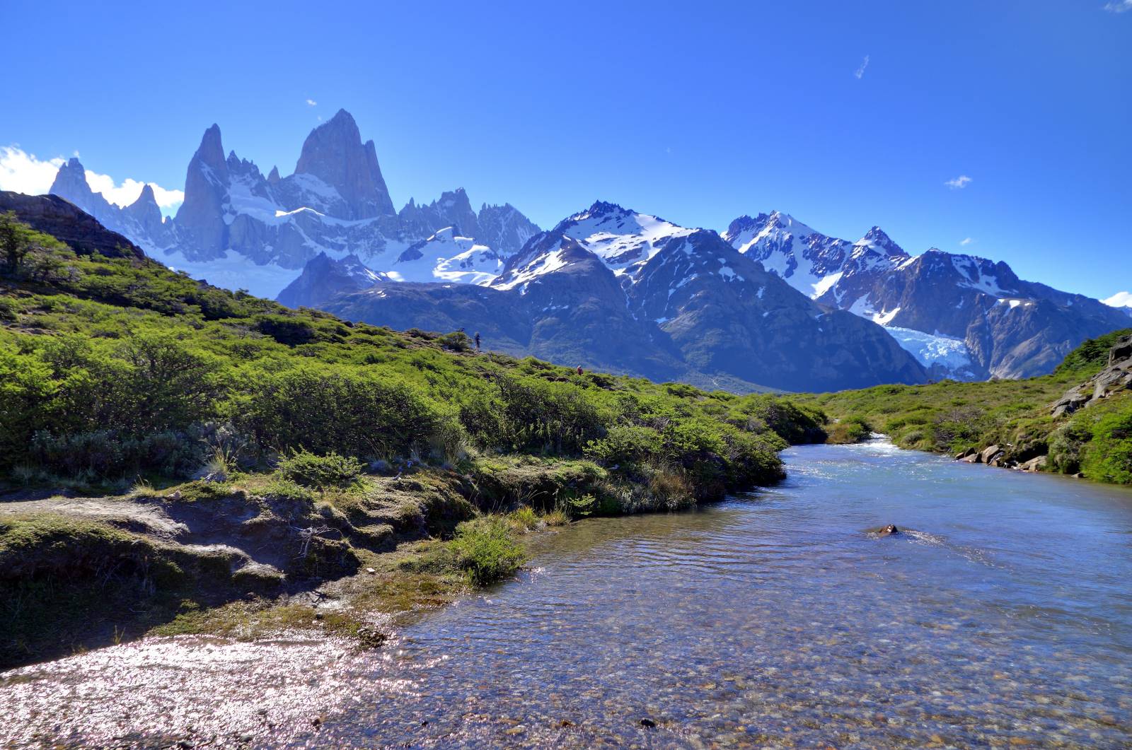 Paysage autour du mont Fitz Roy Paysage autour du mont Fitz Roy