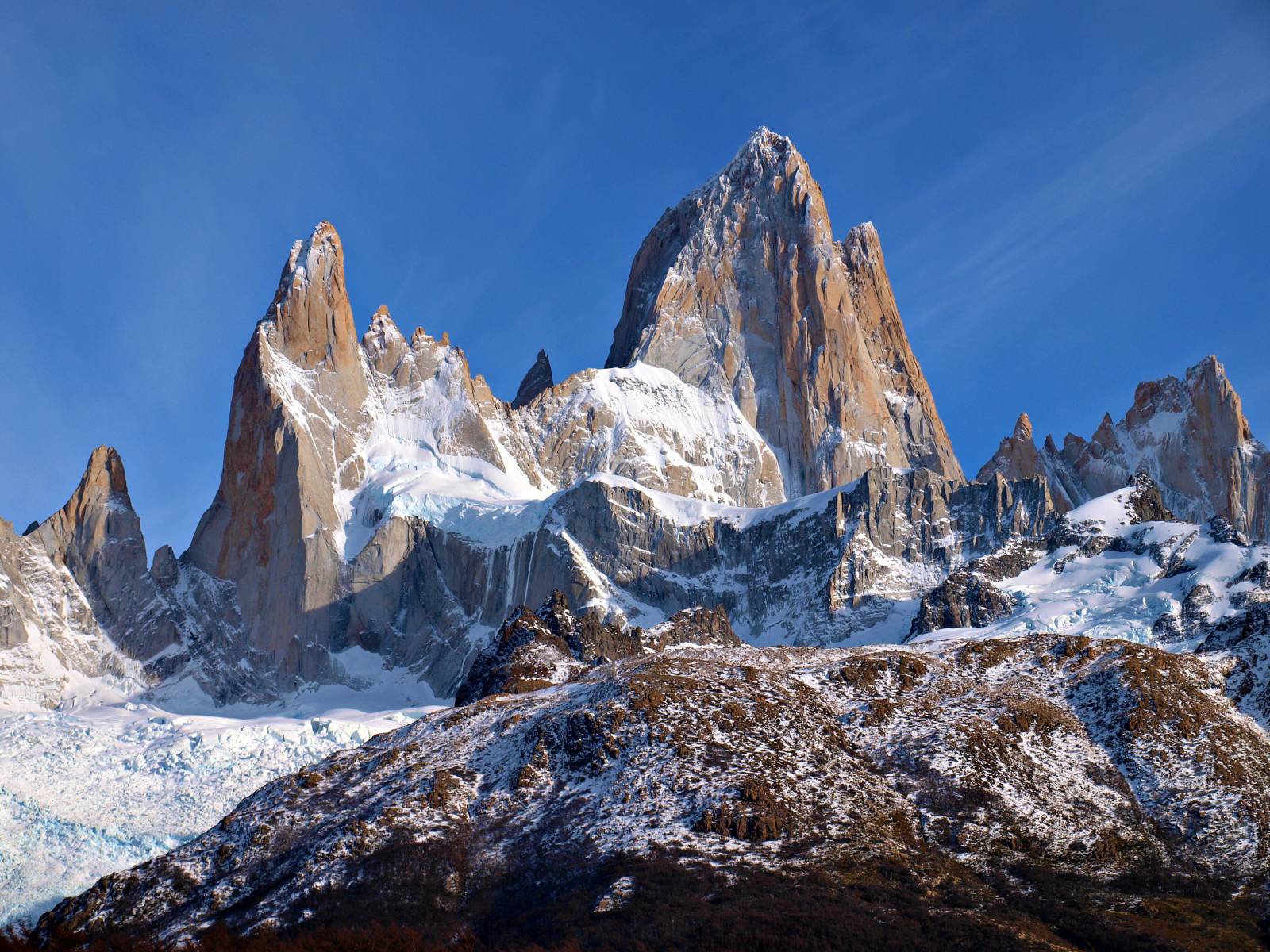 Trek sur le mont Fitz Roy en Patagonie Trek sur le mont Fitz Roy en Patagonie