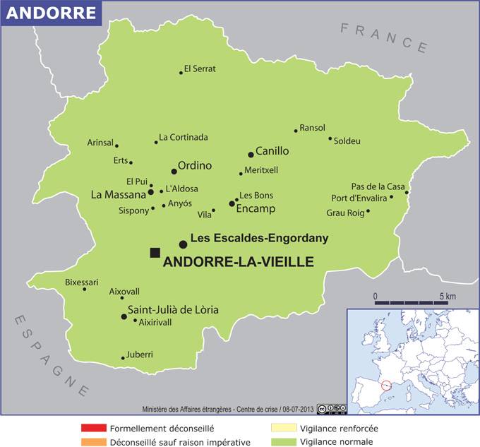 carte andorre