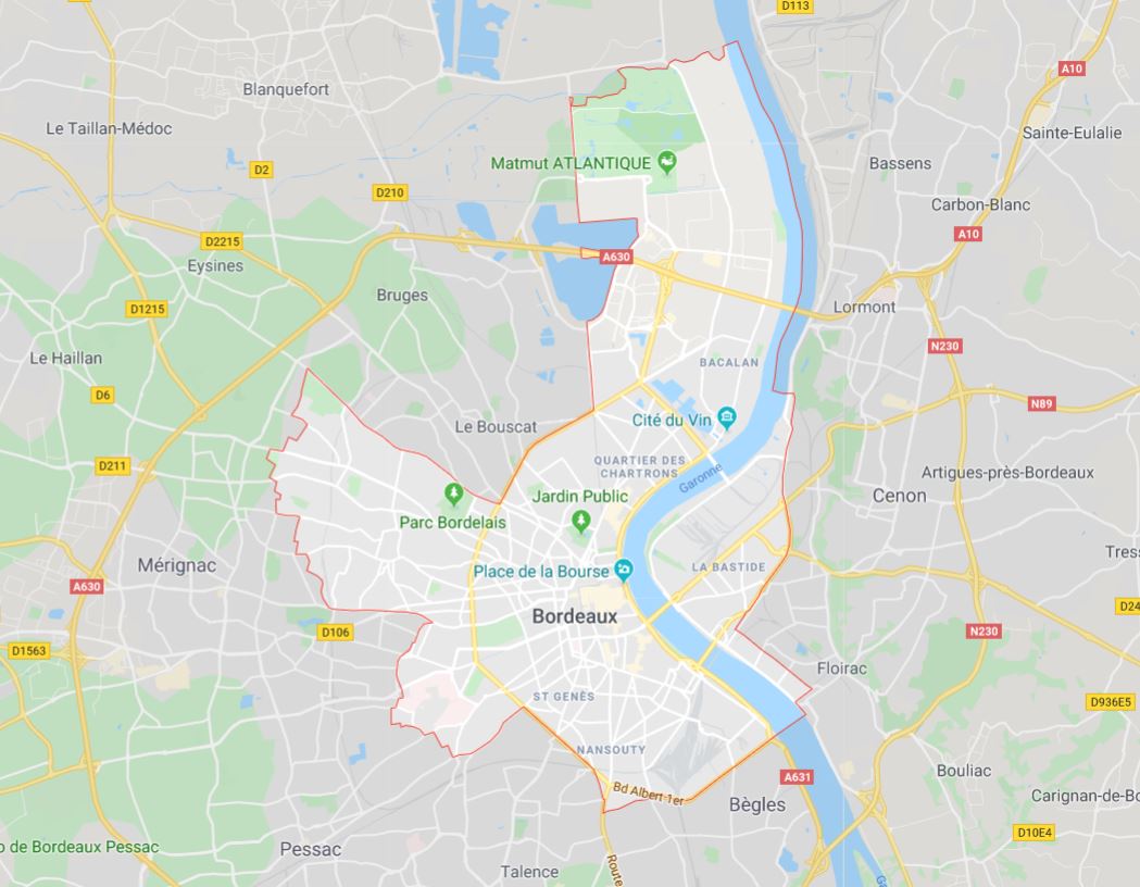 carte bordeaux