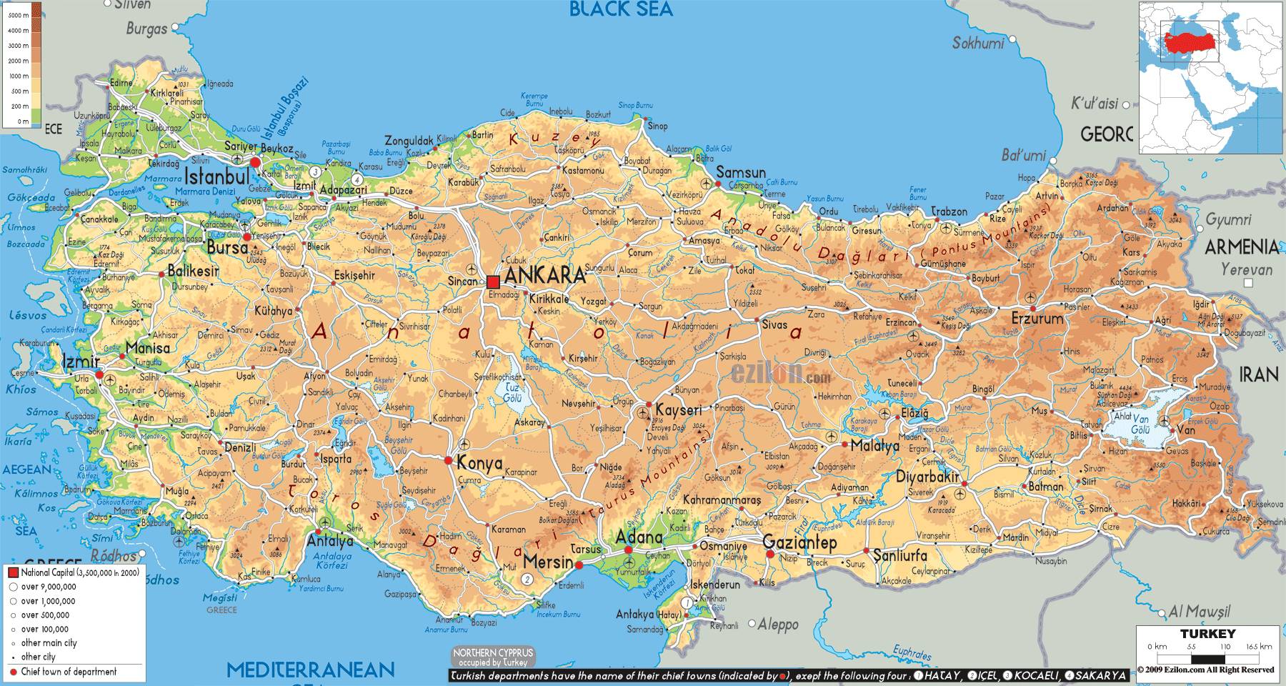 TURQUIE : Economie, politique, diplomatie... - Page 30 Carte-de-la-turquie