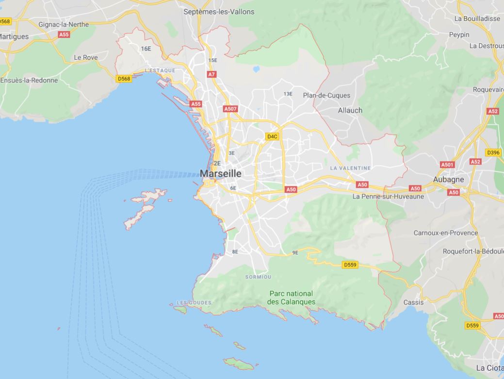 environs de marseille