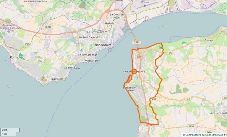 Séjour à Saint-Brevin-les-Pins - Météo, carte, hôtels, restaurants, camping