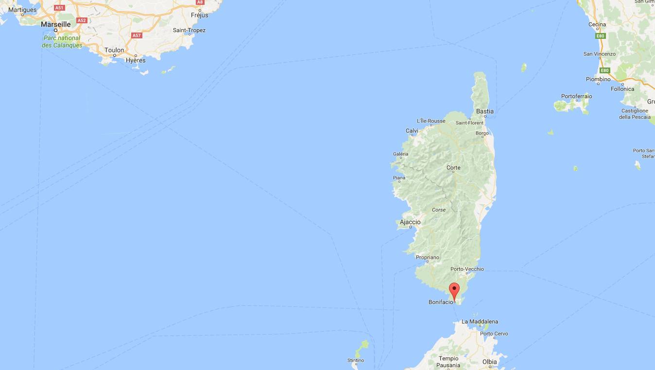 Où se trouve Bonifacio en Corse Où se trouve Bonifacio en Corse