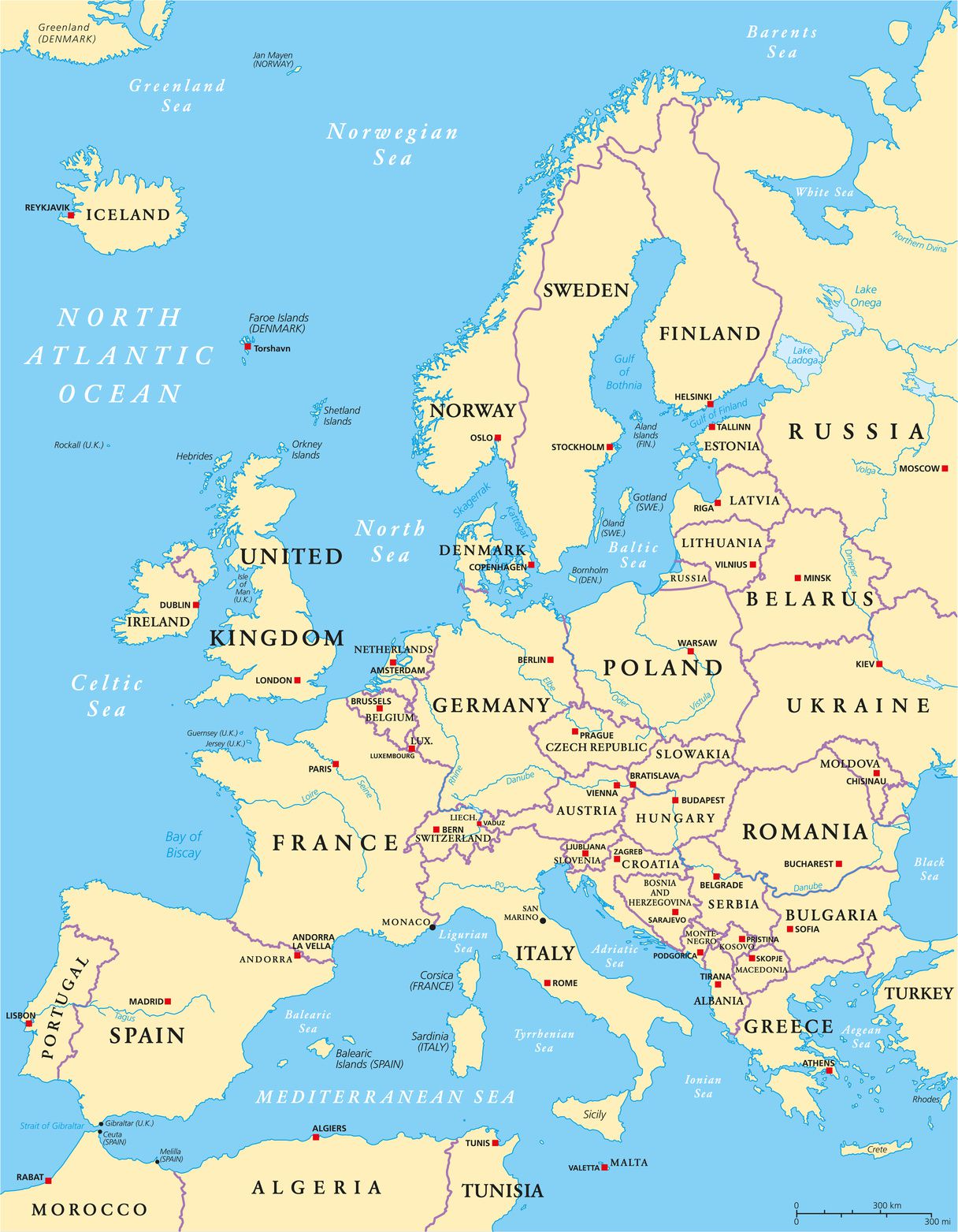 Carte Physique De L europe Vierge Carte De L Europe En 1914 BnF