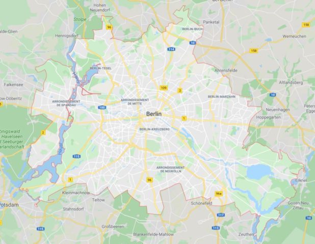 Carte de Berlin