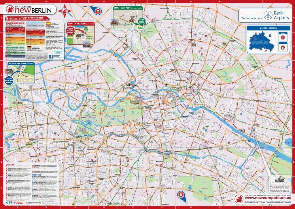 Carte de Berlin Carte de Berlin