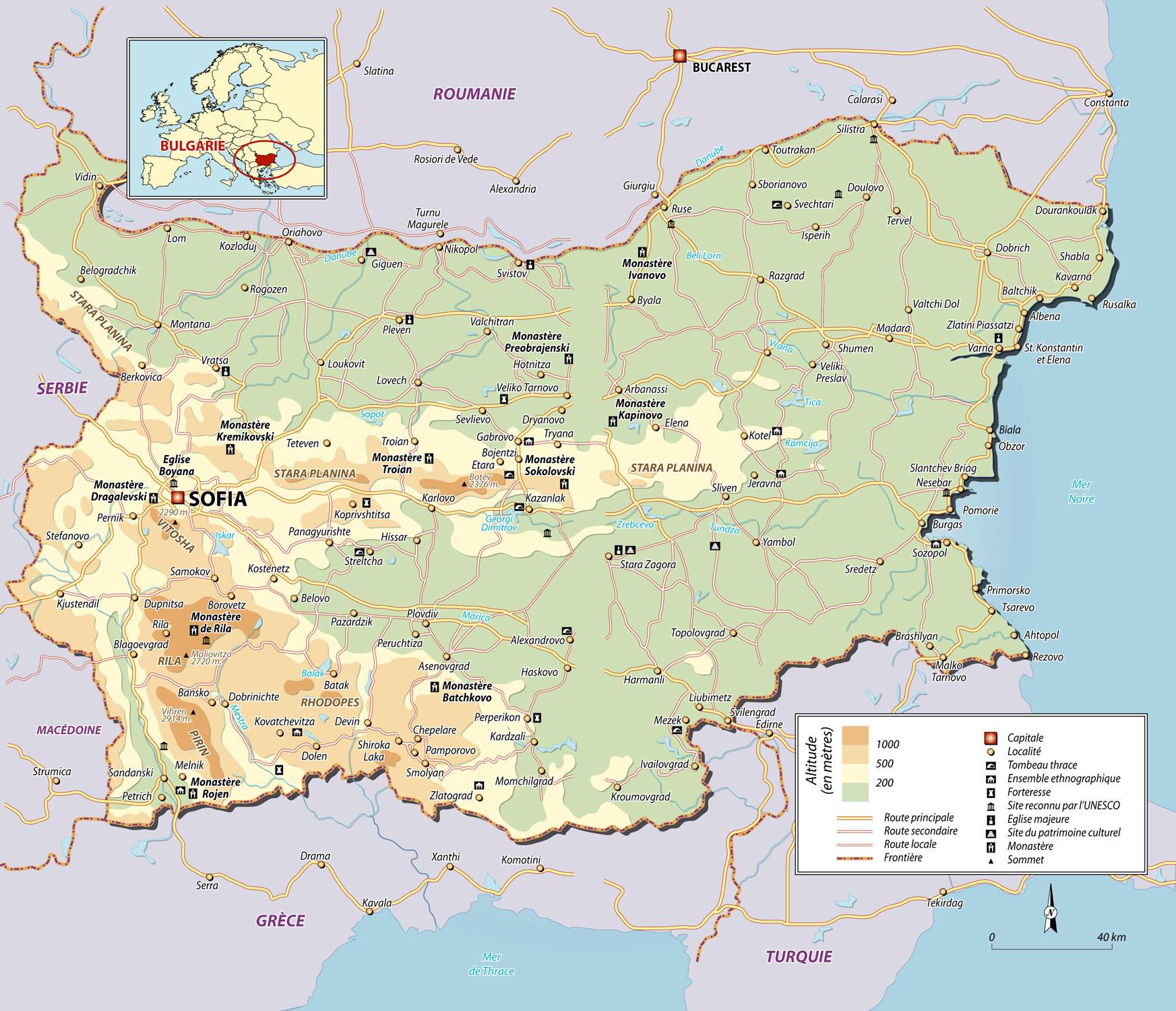 bulgarie-carte