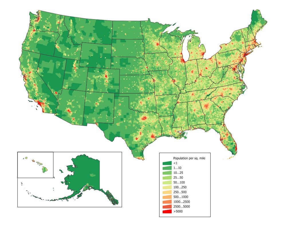 Carte des usa etats unis cartes du relief villes administratives