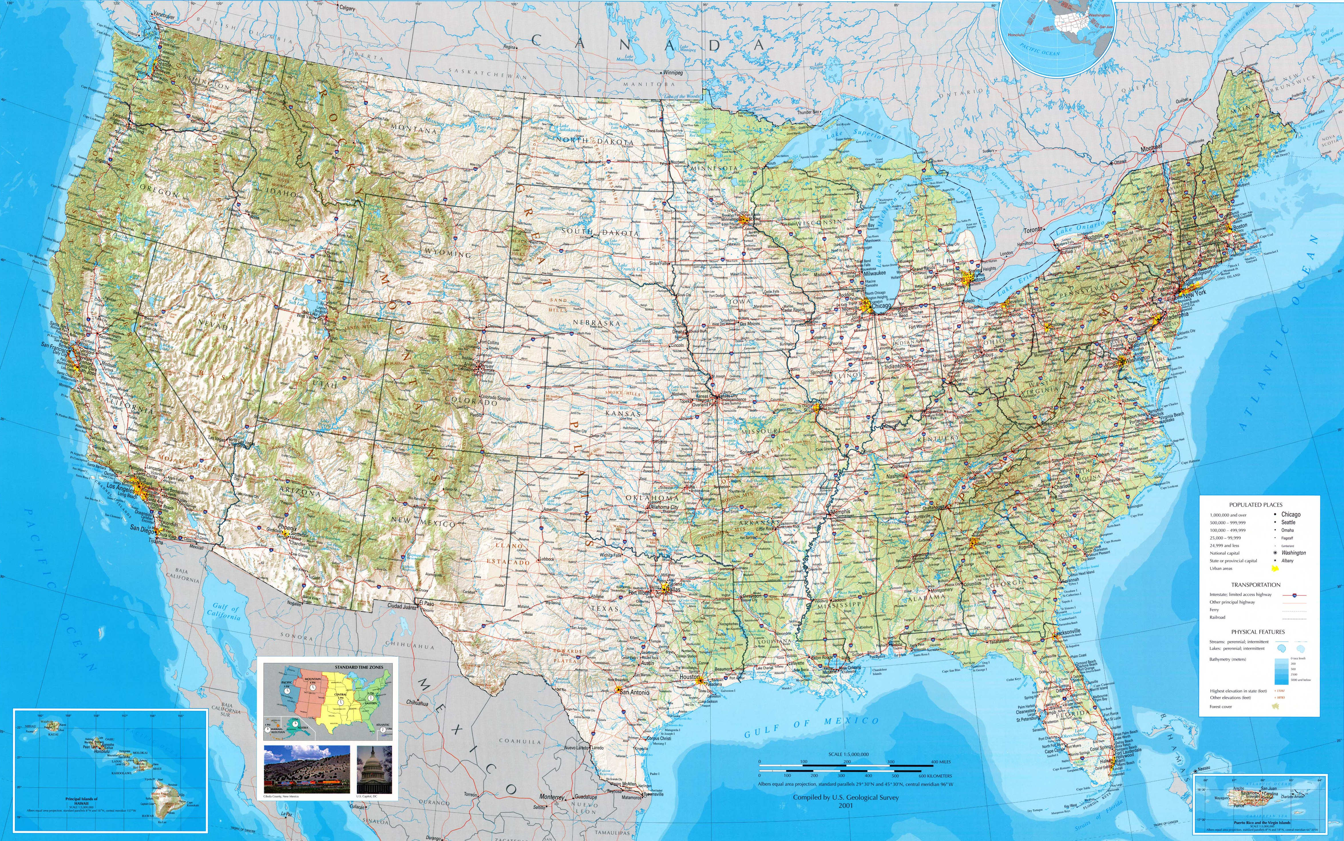 carte-geographique-de-usa