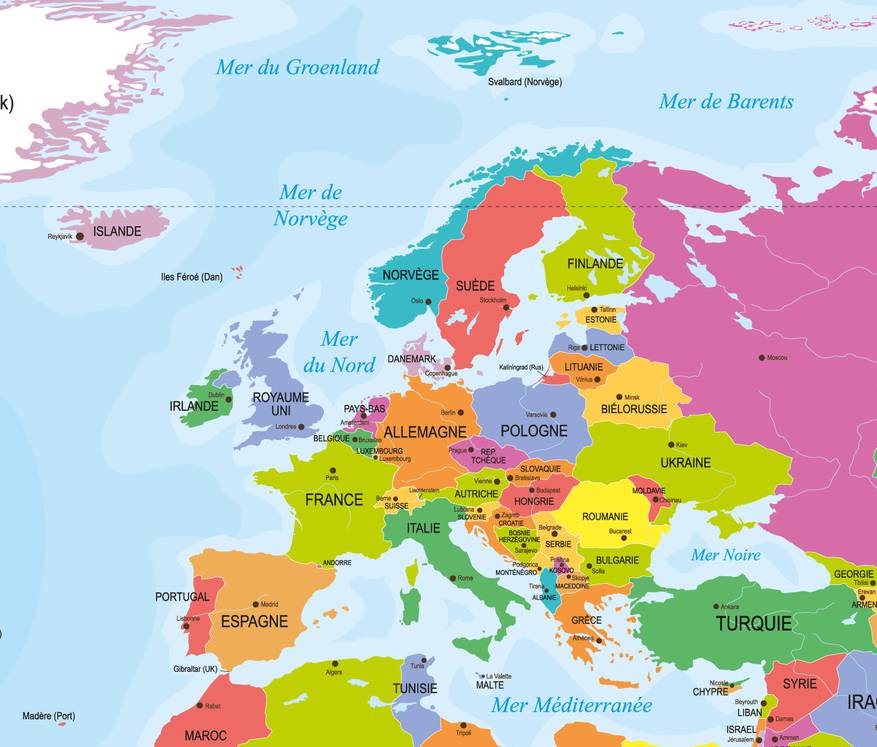 L Europe En Cartes Mind The Map YOZJI L Europe En Cartes Mind The Map YOZJI