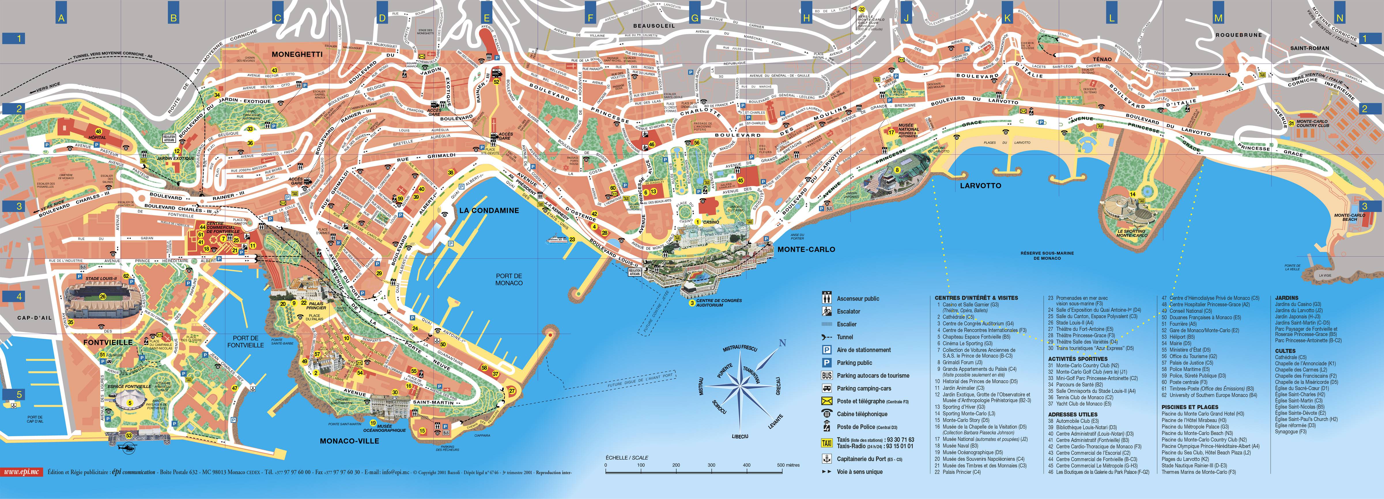 Carte De Monaco Plan De Monaco Cartes Et Plans routi re Sites Carte De Monaco Plan De Monaco Cartes Et Plans routi re Sites