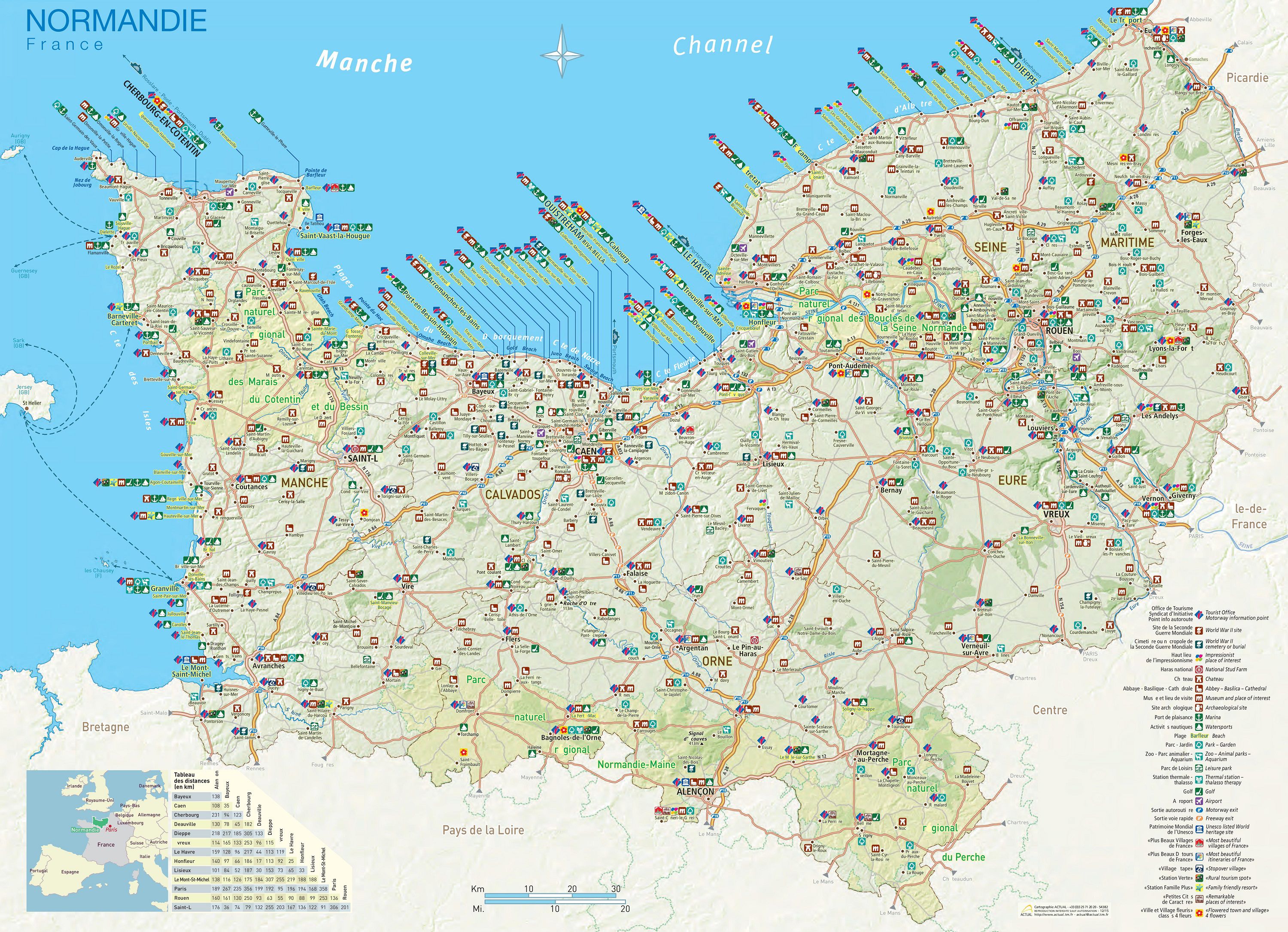 carte trip normand