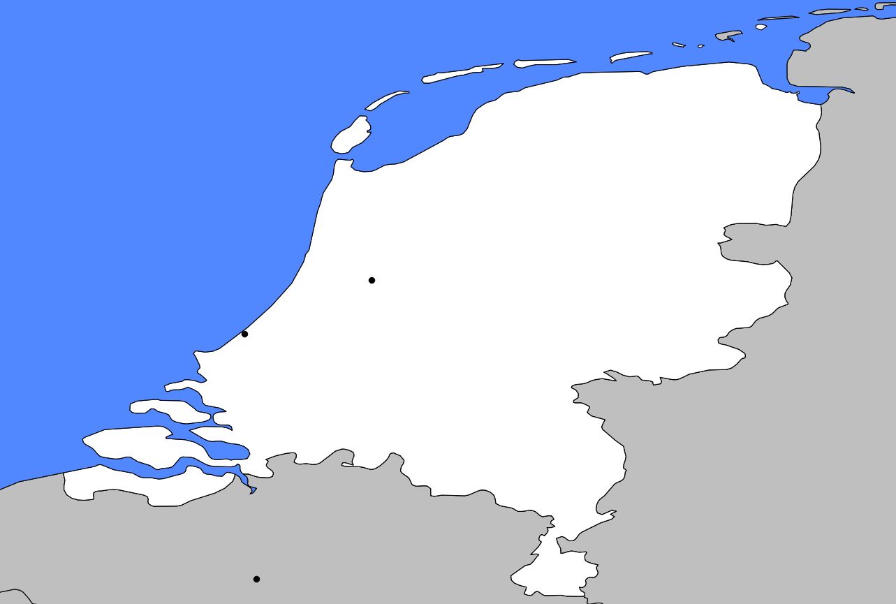 Carte Des Pays Bas Cartes Du Relief Villes Administrative Politique Routiere