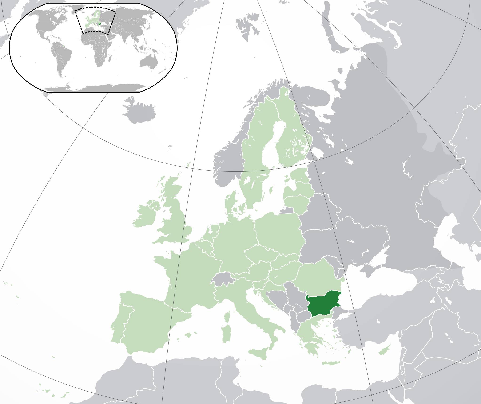 Où se trouve la Bulgarie sur une carte ? Où se trouve la Bulgarie sur une carte ?
