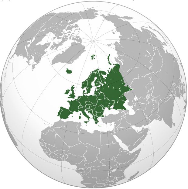Où se trouve l'Europe Où se trouve l'Europe