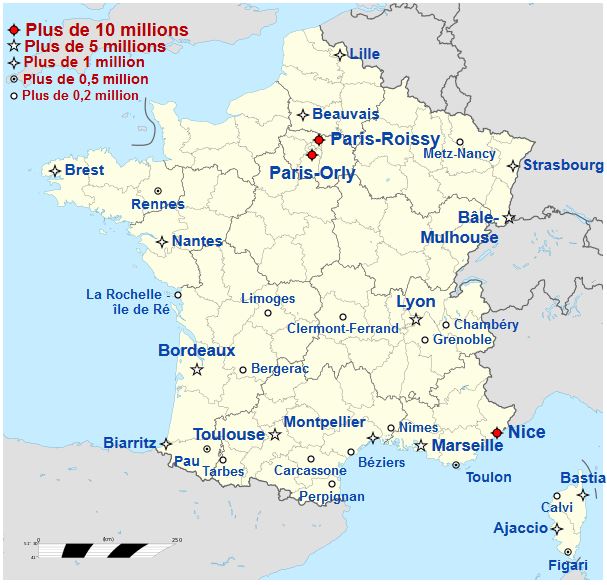 carte aeroports espagne