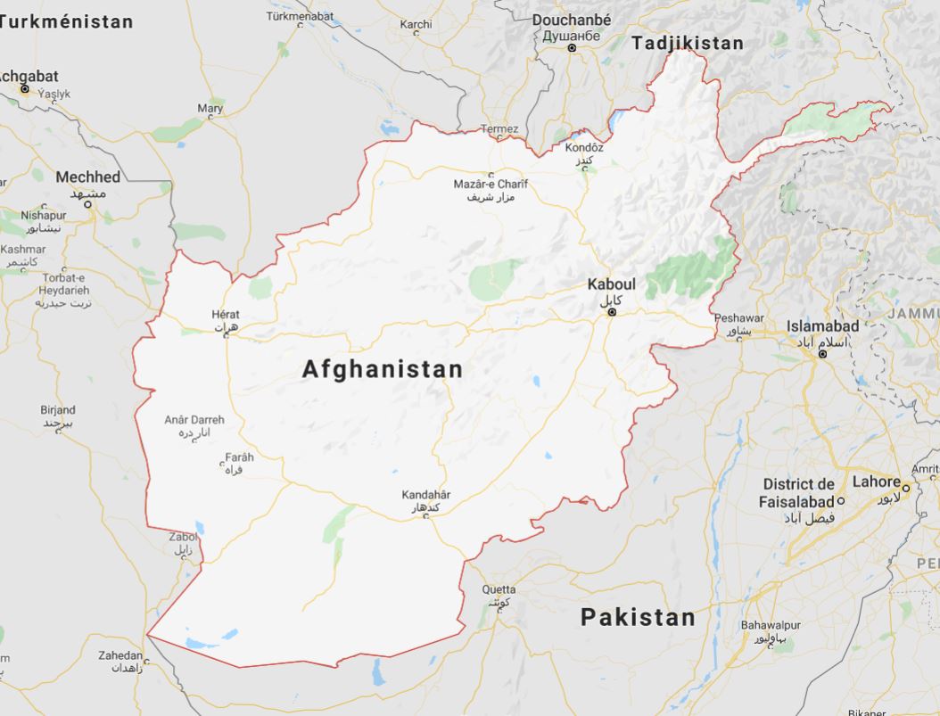 Afghanistan géographie