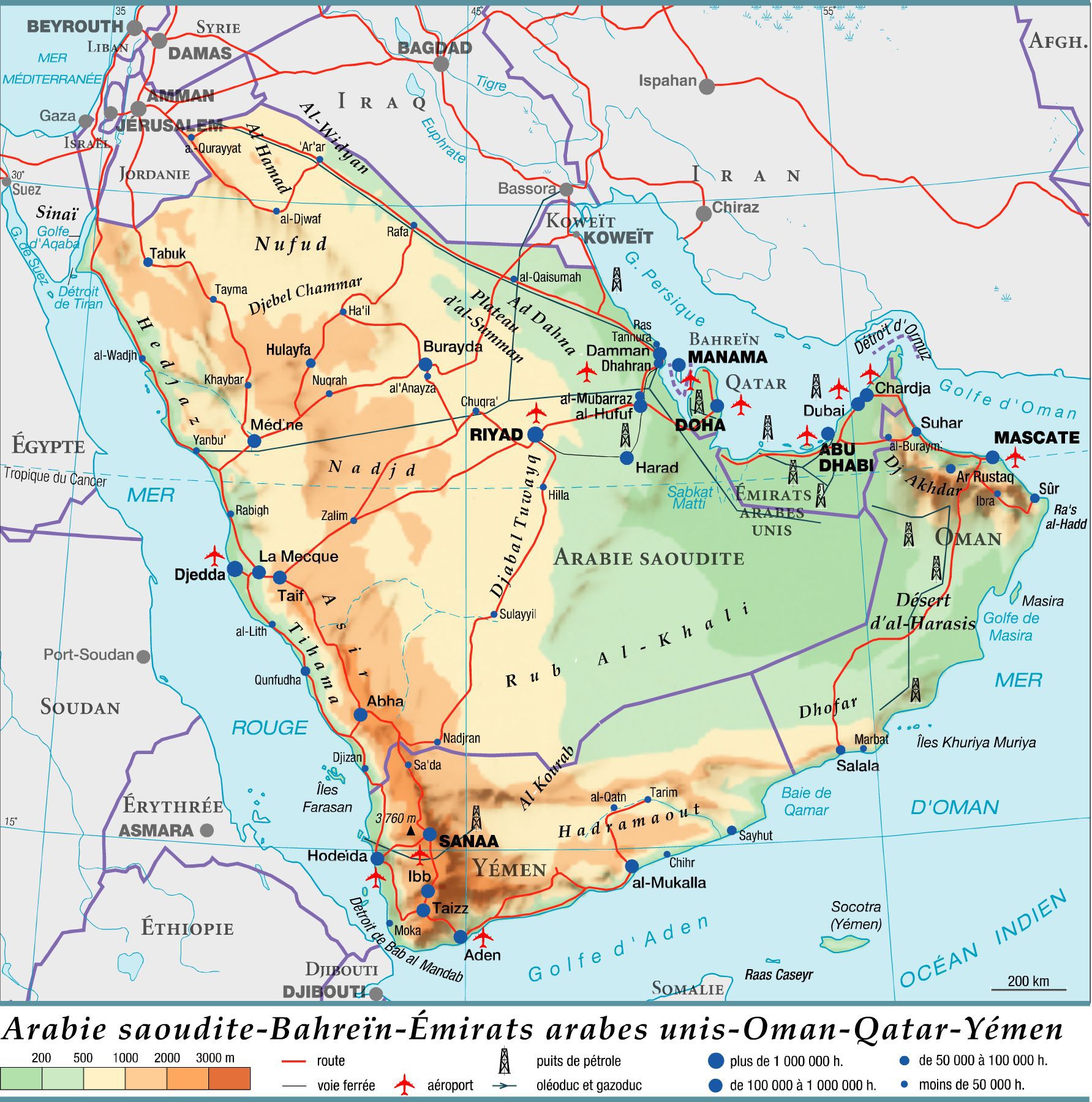 arabie saoudite carte - Image