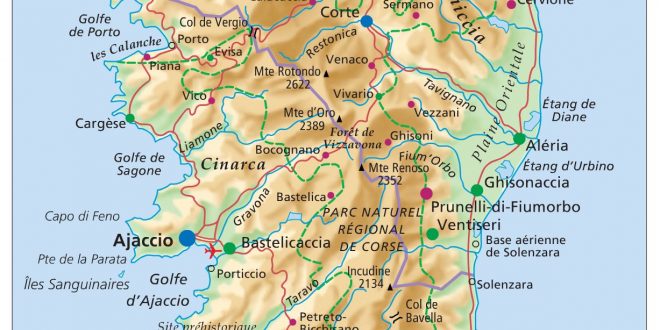 carte corse - Image