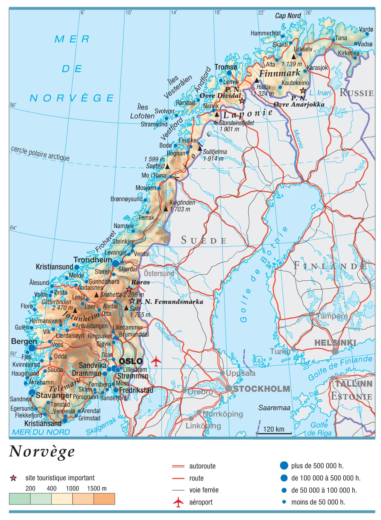 carte-de-la-cote-de-norvege